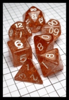 Dice : Dice - Dice Sets - Chinese Dice Brown Sparkle - eBay Nov 2015